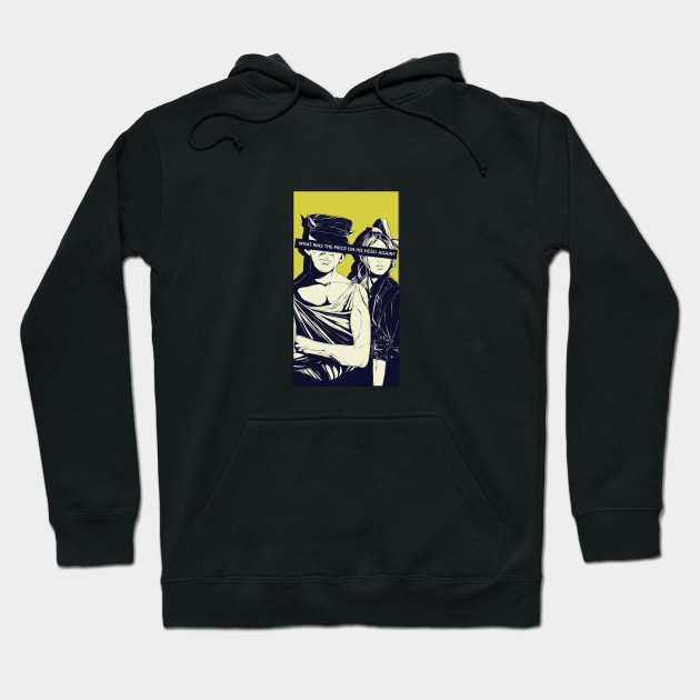 Lovers in Crime Hoodie by ashclown